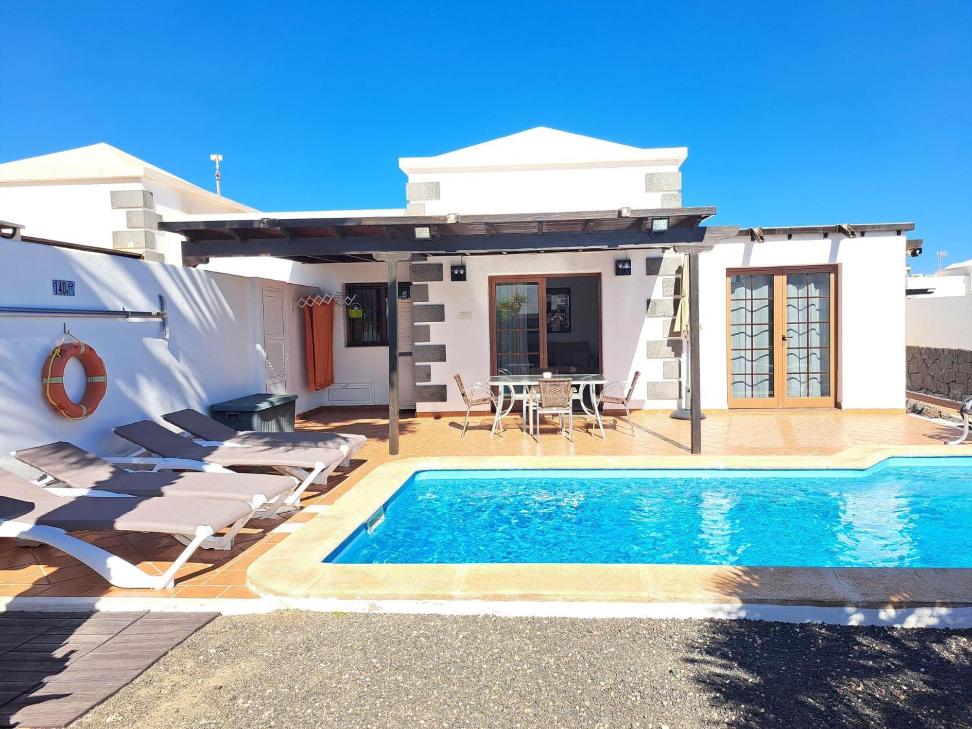 Villa De La Paz Playa Blanca  Exteriér fotografie