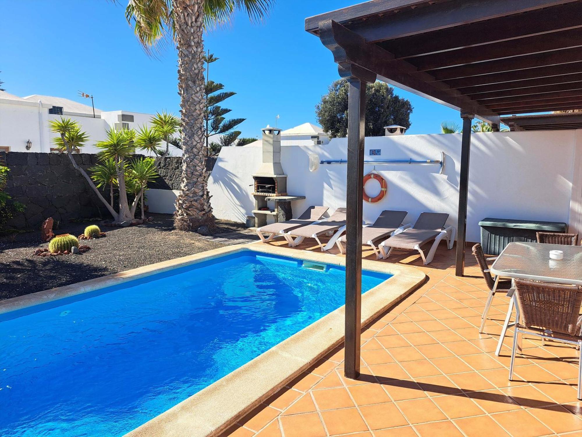 Villa De La Paz Playa Blanca  Exteriér fotografie